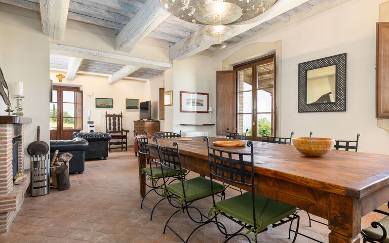 Villa San Michele: Sala da pranzo