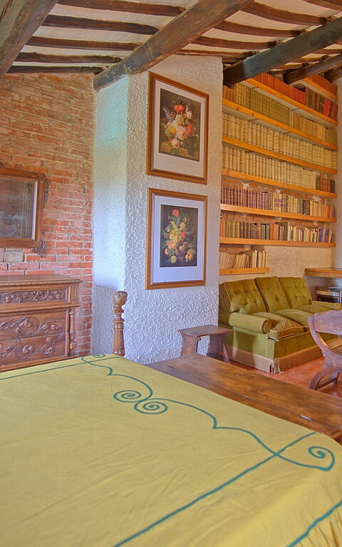 Villa Uccellaia: Camera da letto