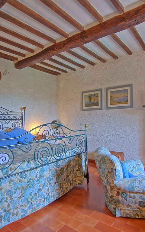 Villa Uccellaia: Camera da letto