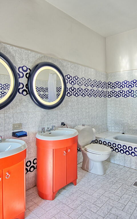 Villa Uccellaia: Bagno