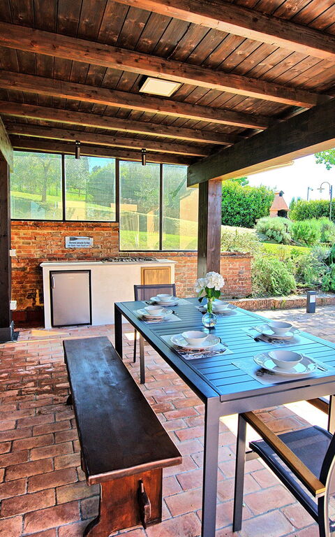 Villa Nora: all'aperto, Balcone / Terrazza / Patio