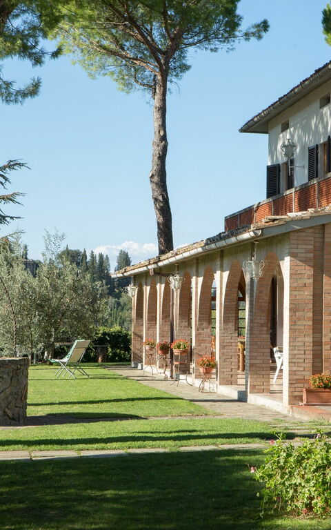 Villa Treppiè: Esterni, Giardino