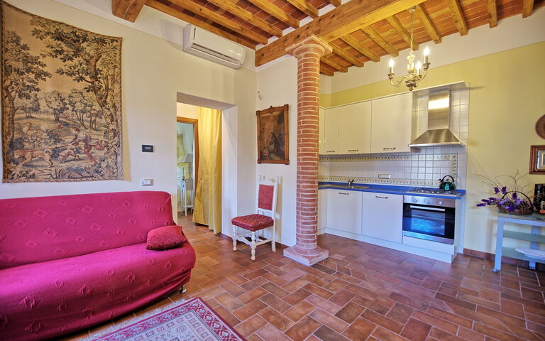 Alloggio Flavia 5: Cucina, Soggiorno