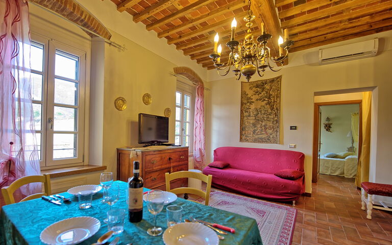 Alloggio Flavia 5: Sala da pranzo, Soggiorno