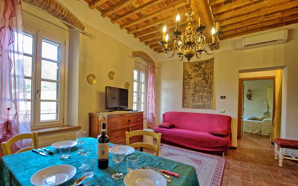 Alloggio Flavia 5: Sala da pranzo, Soggiorno