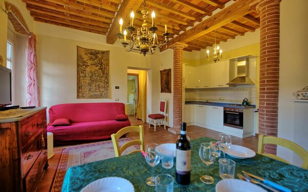 Alloggio Flavia 6: Sala da pranzo, Soggiorno