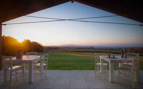 Alloggio Marcello: all'aperto, Balcone / Terrazza / Patio, Estate, Vista Panoramica