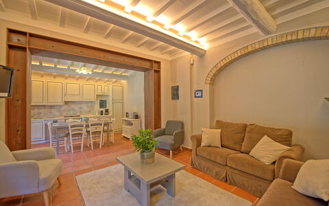 Alloggio Fienile: Soggiorno