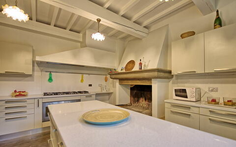 Alloggio Padronale: Cucina, Sala da pranzo