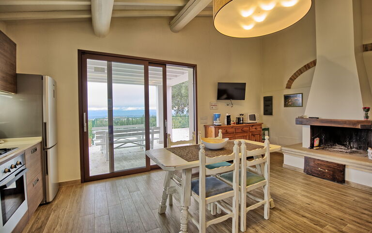 Alloggio Fornace 2: Cucina, Sala da pranzo, Soggiorno