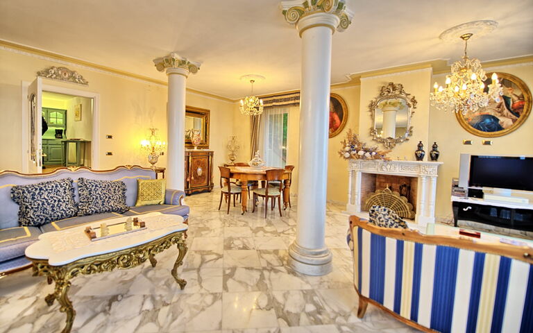 Villa Sophia: Sala da pranzo, Soggiorno