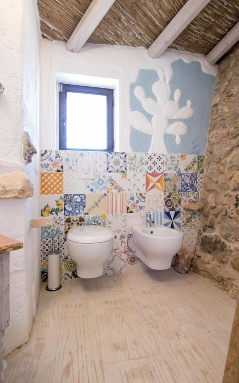 Trullo Torre Suda: Bagno
