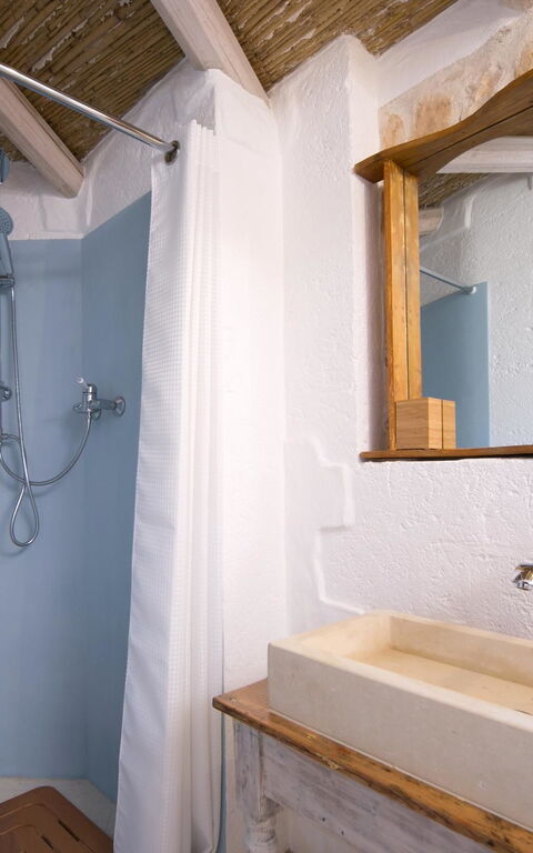 Trullo Torre Suda: Bagno