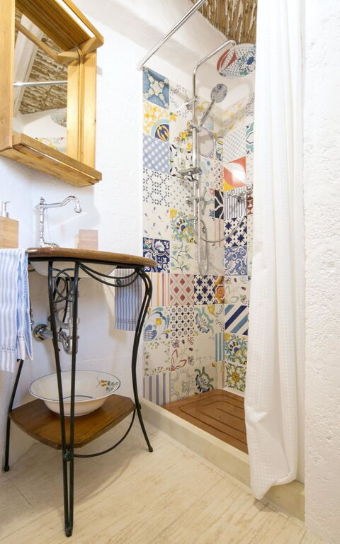 Trullo Torre Suda: Bagno