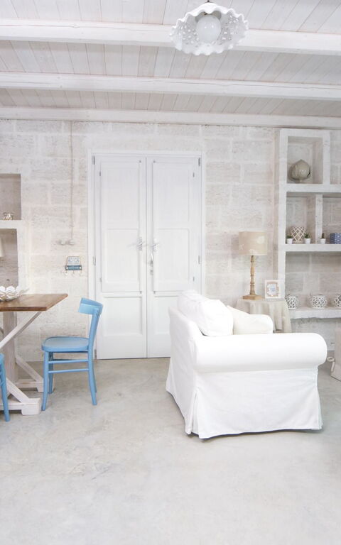 Trullo Torre Suda: Soggiorno