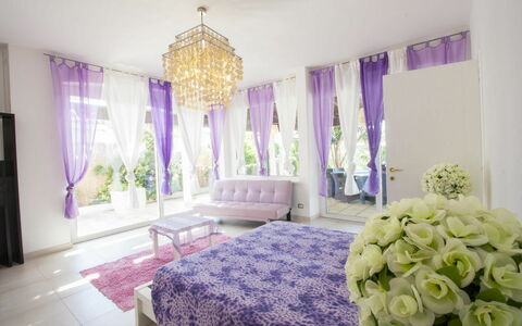 Alloggio Cotriero Crystal: Camera da letto