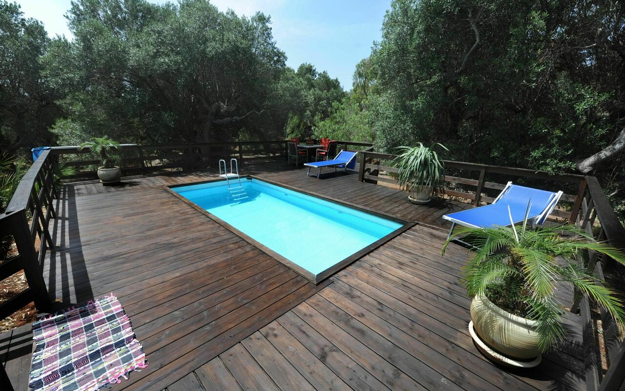 Villa Serena Maria: all'aperto, Piscina