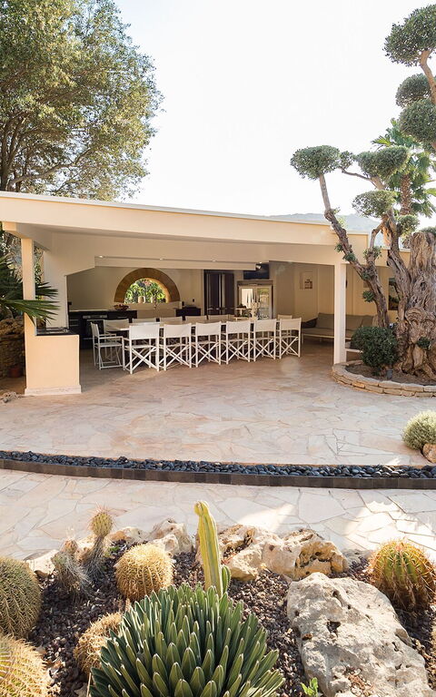 Villa Agorà: all'aperto