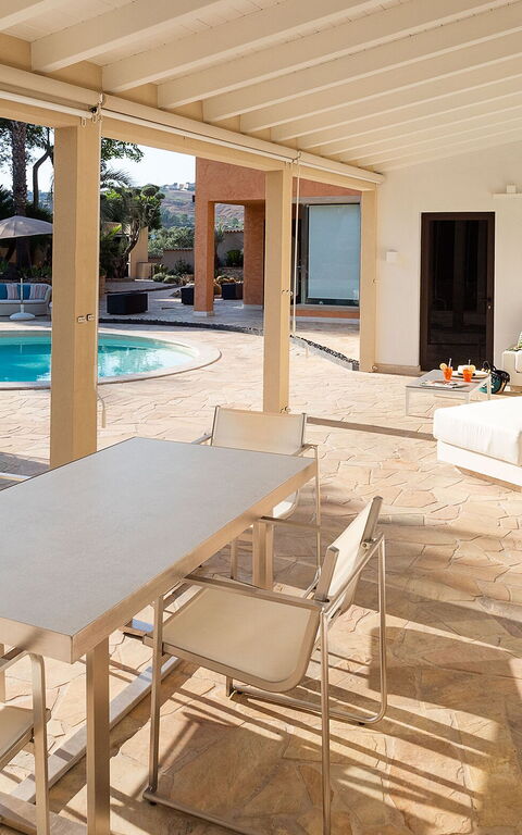 Villa Agorà: all'aperto