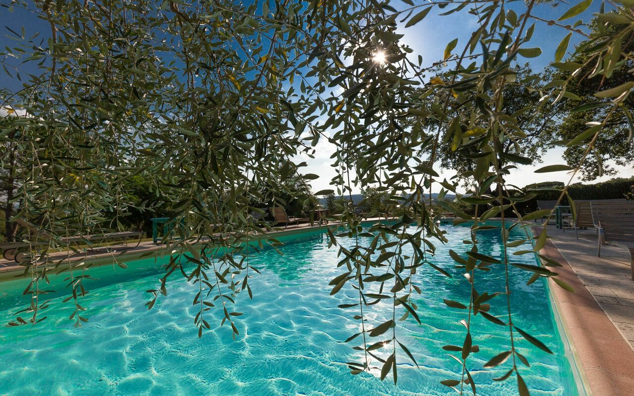 Villa Poggiospinoso: all'aperto, Piscina