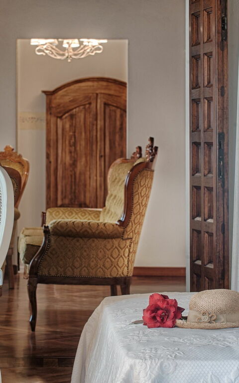 Tenuta Cambiano: Camera da letto