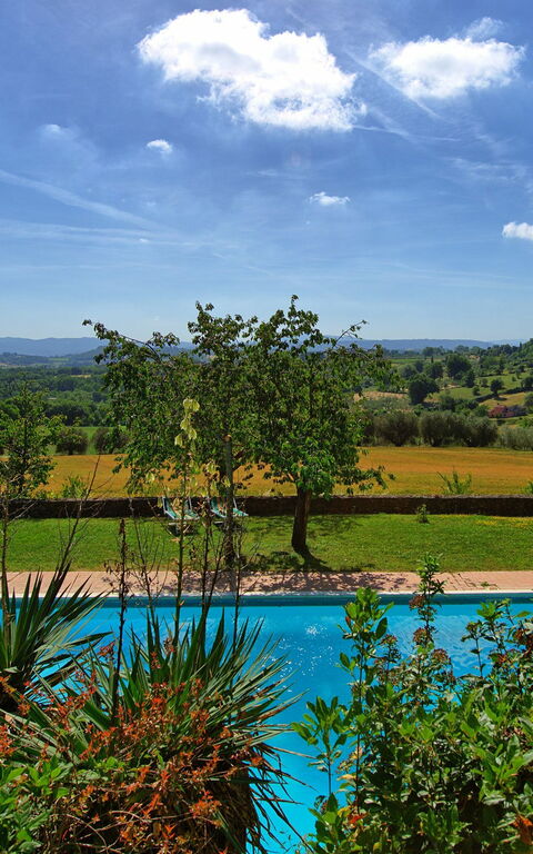 Villa Sarteano: Piscina