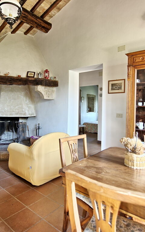 Villa Sarteano: Sala da pranzo, Soggiorno