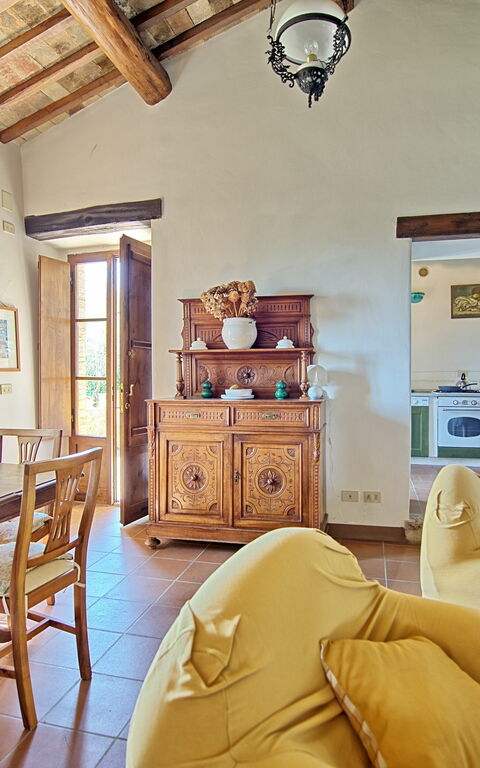 Villa Sarteano: Sala da pranzo, Soggiorno