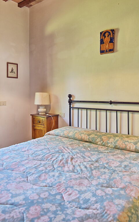Villa Sarteano: Camera da letto
