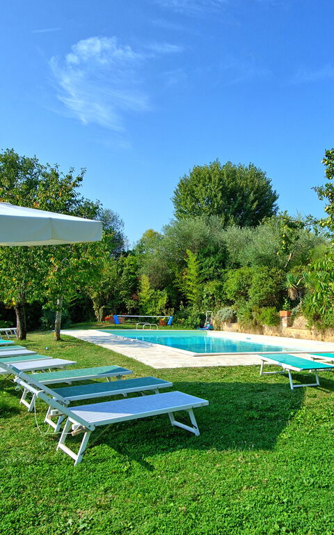 Villa Sarteano: Piscina