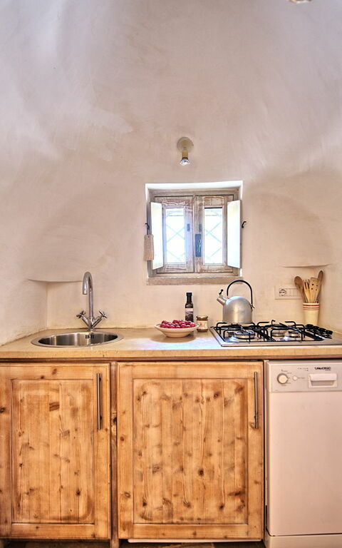 Trullo Pascarosa: Cucina