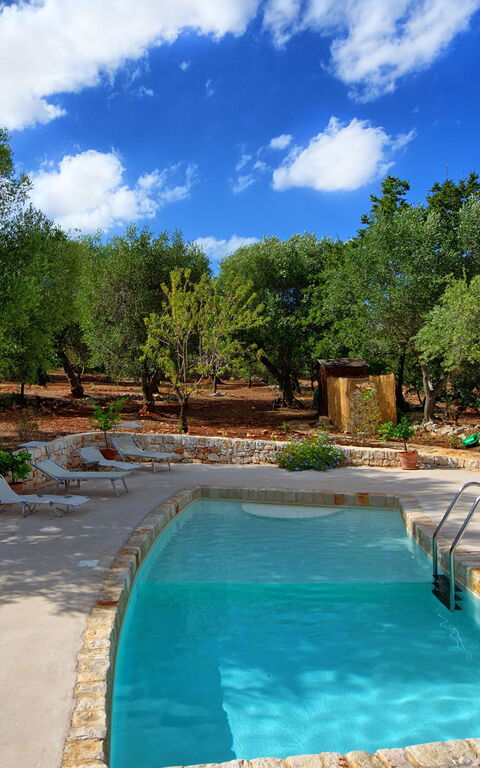 Trullo Pascarosa: Piscina