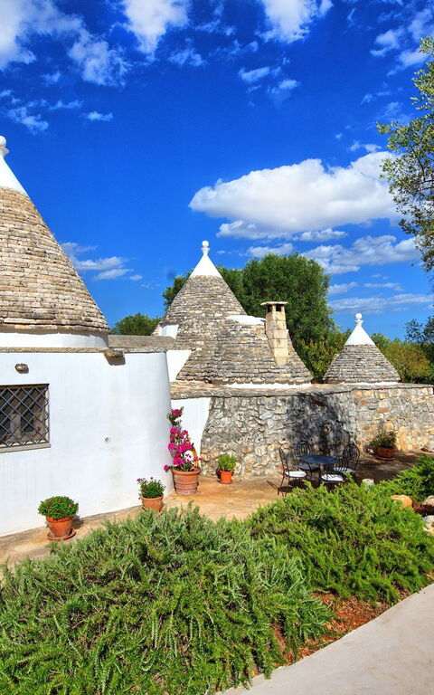 Trullo Pascarosa: Giardino