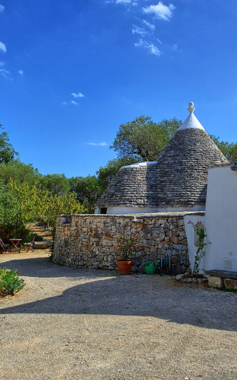 Trullo Pascarosa: all'aperto, Esterni