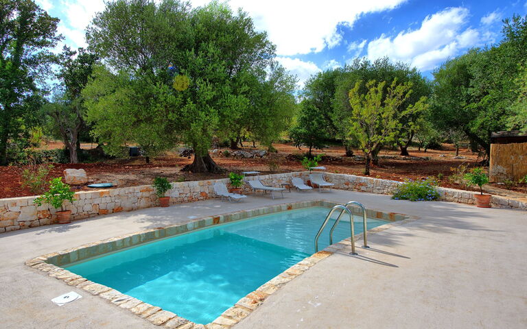 Trullo Pascarosa: Piscina