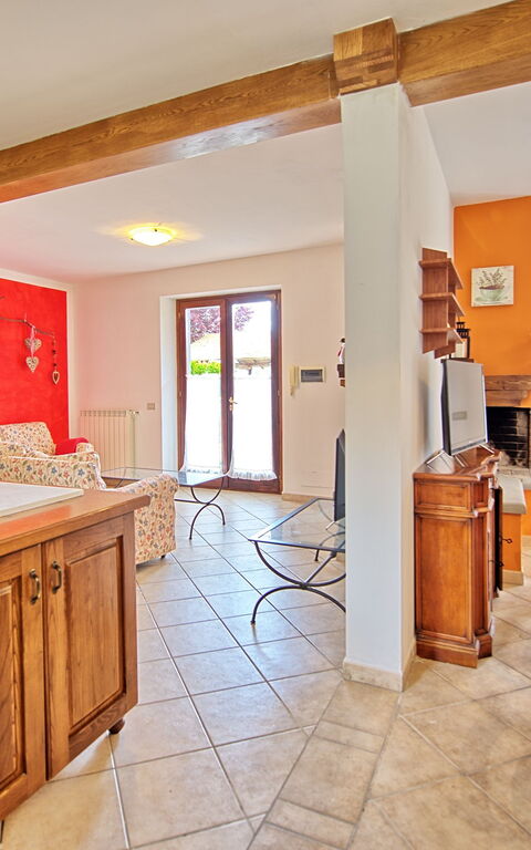 Casale Daniele: Cucina, Sala da pranzo, Soggiorno