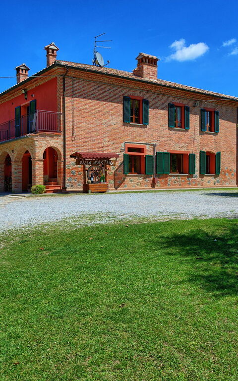Villa Mario: Esterni, Giardino