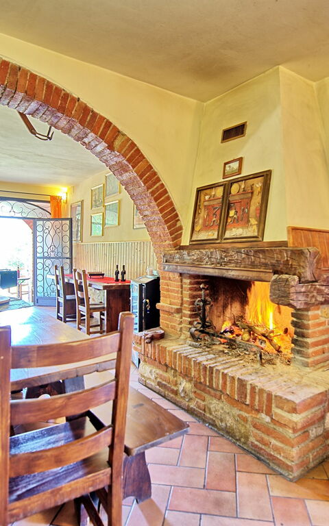 Villa Mario: Sala da pranzo, Soggiorno