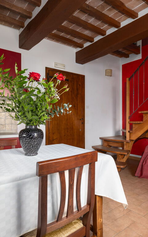 Casale Tiziano: Cucina, Sala da pranzo