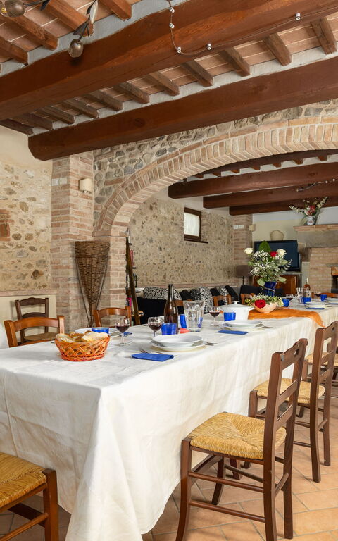 Casale Tiziano: Sala da pranzo