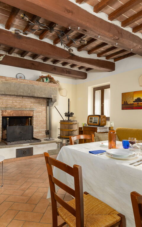 Casale Tiziano: Sala da pranzo