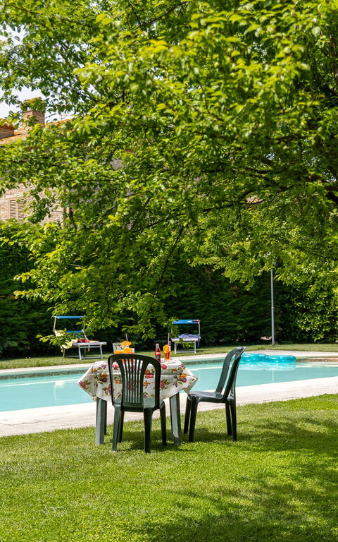 Casale Tiziano: all'aperto, Esterni, Giardino, Piscina