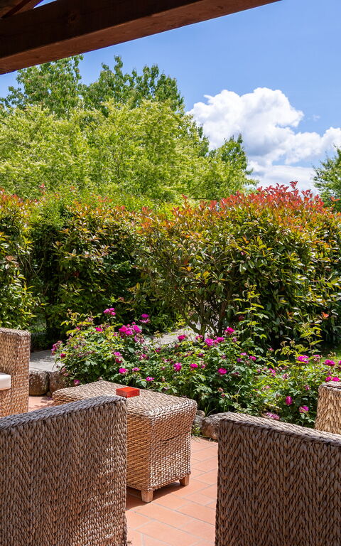 Casale Tiziano: all'aperto, Esterni, Giardino, Piscina