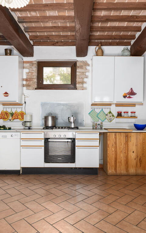 Casale Tiziano: Cucina