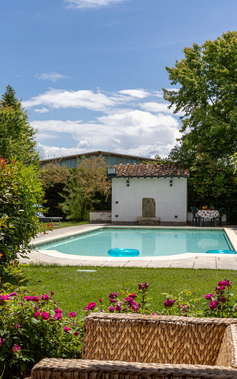 Casale Tiziano: all'aperto, Esterni, Giardino, Piscina
