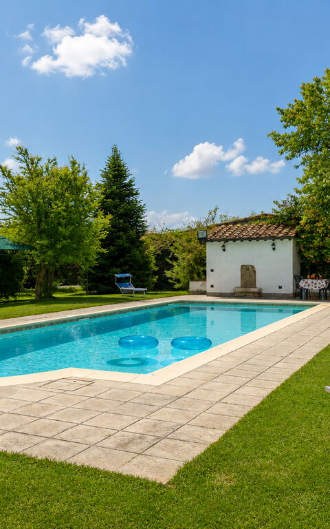 Casale Tiziano: all'aperto, Esterni, Giardino, Piscina