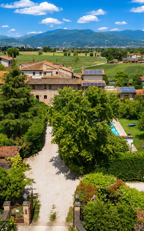 Casale Tiziano: Vista Panoramica