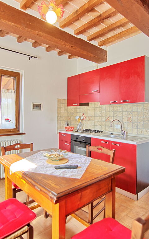 Casale Tiziano: Cucina, Sala da pranzo