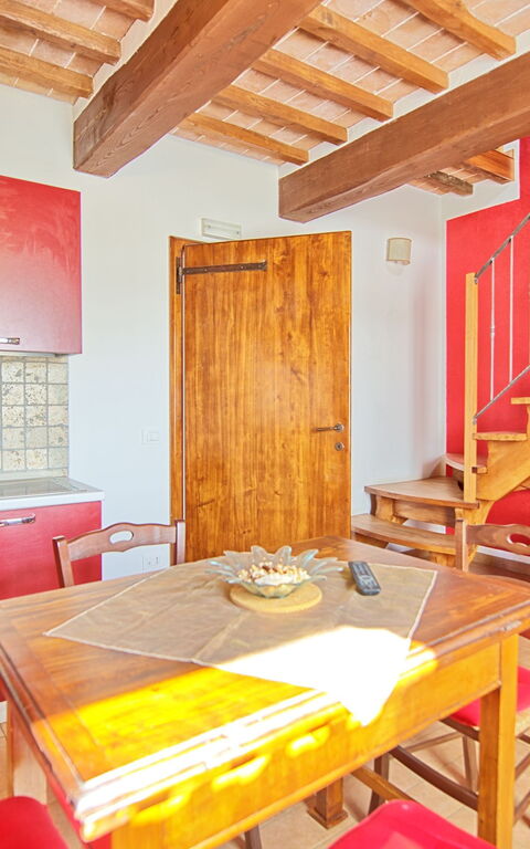 Casale Tiziano: Cucina, Sala da pranzo