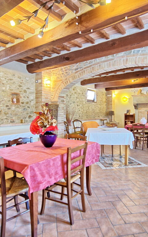 Casale Tiziano: Sala da pranzo, Soggiorno